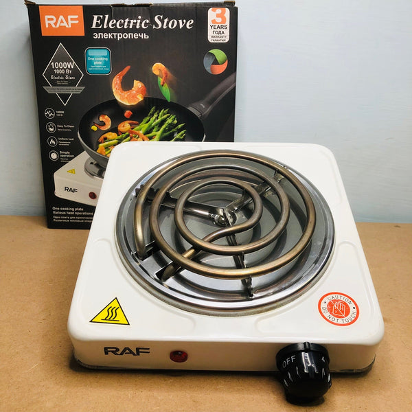 Quick-Heat Electric Stove: 1000 Watts, Ideal for Home Kitchen Cooking
